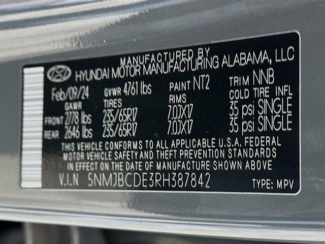 used 2024 Hyundai Tucson car, priced at $18,996