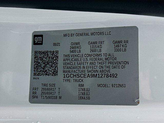 used 2021 Chevrolet Colorado car, priced at $16,496