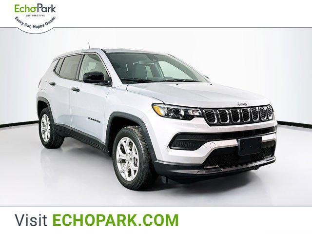 used 2024 Jeep Compass car, priced at $17,997