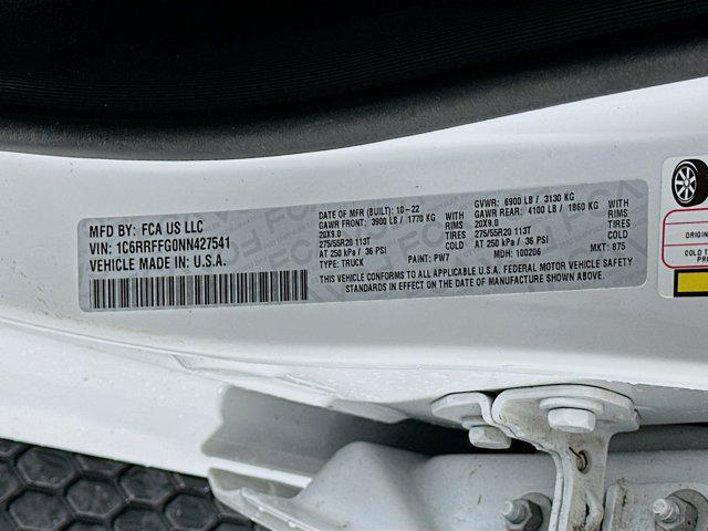 used 2022 Ram 1500 car, priced at $32,487