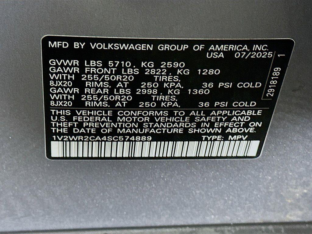 used 2025 Volkswagen Atlas car, priced at $31,895