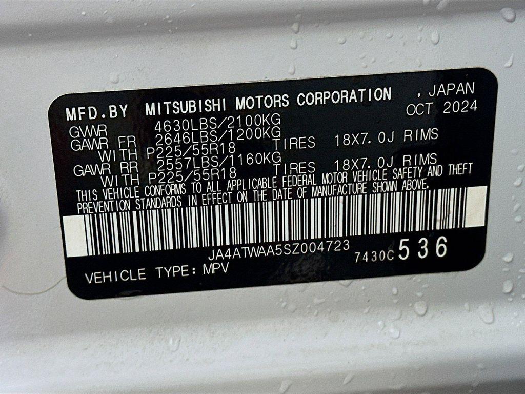 used 2025 Mitsubishi Eclipse Cross car, priced at $20,896