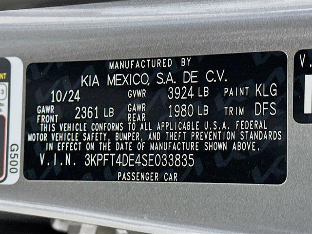 used 2025 Kia K4 car, priced at $18,996