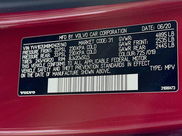 used 2021 Volvo XC40 car, priced at $22,496