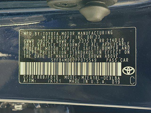 used 2023 Toyota Corolla car, priced at $18,787