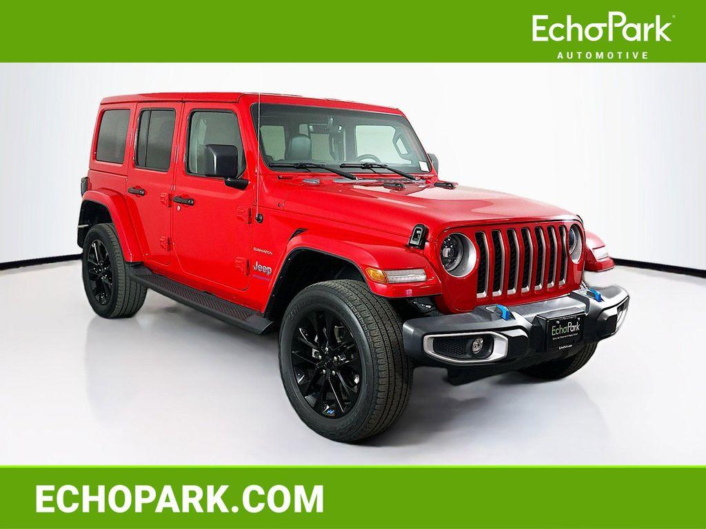 used 2023 Jeep Wrangler 4xe car, priced at $27,096