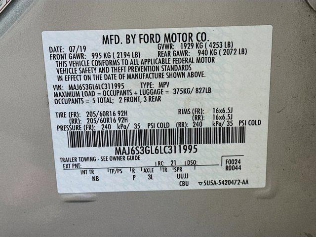 used 2020 Ford EcoSport car, priced at $13,196