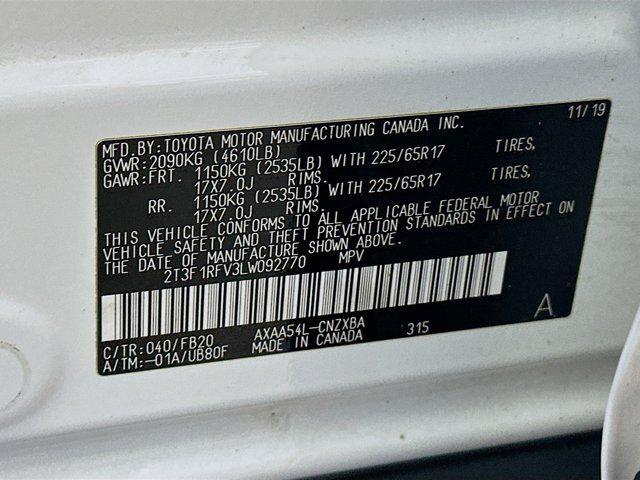 used 2020 Toyota RAV4 car, priced at $20,487