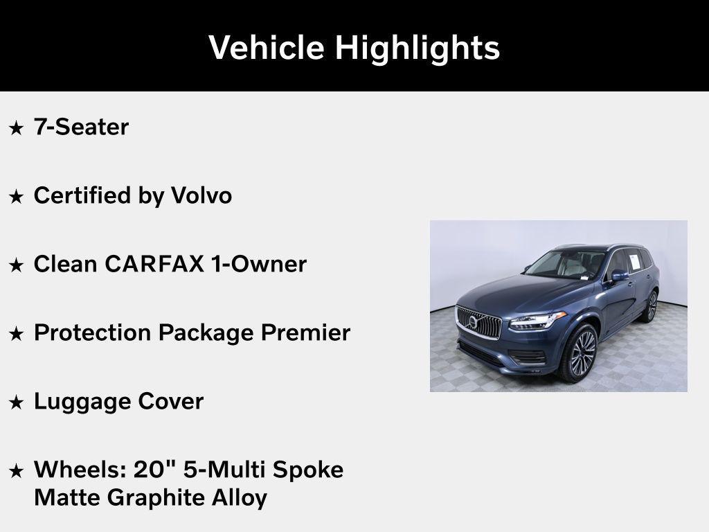 used 2022 Volvo XC90 car, priced at $34,502