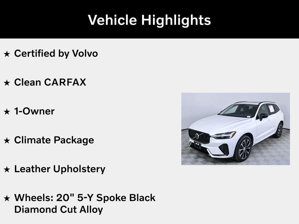 used 2025 Volvo XC60 car, priced at $39,141