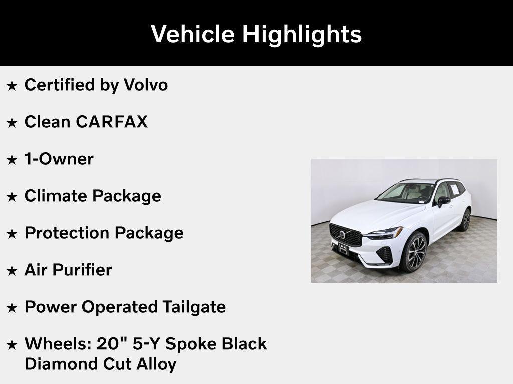 used 2023 Volvo XC60 car, priced at $33,424