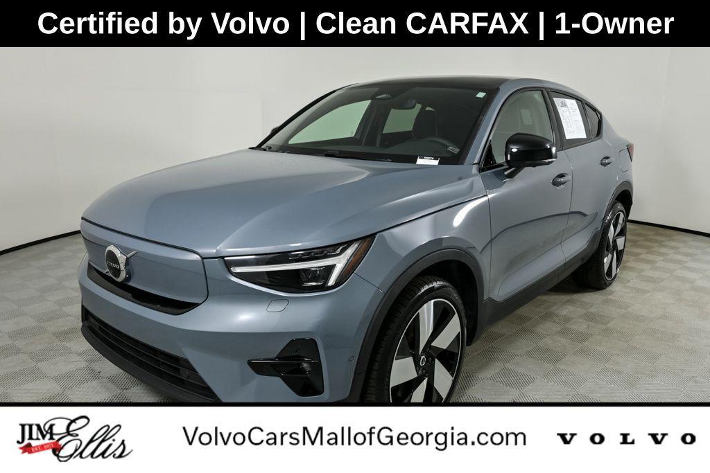 used 2023 Volvo C40 Recharge Pure Electric car, priced at $22,977