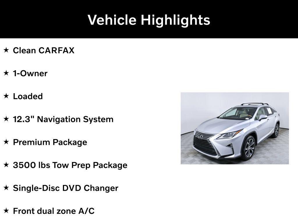 used 2017 Lexus RX 350 car, priced at $22,578