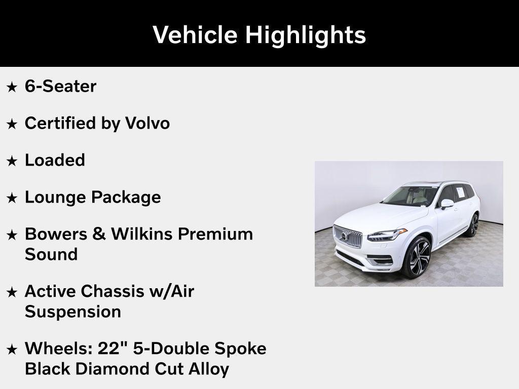 used 2024 Volvo XC90 car, priced at $51,040