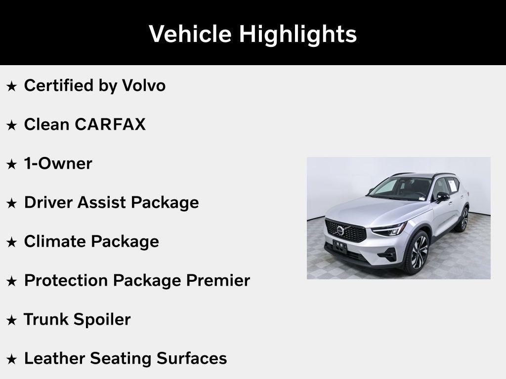 used 2023 Volvo XC40 car, priced at $28,783