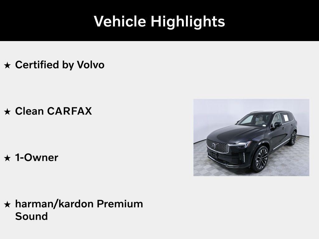 used 2025 Volvo XC90 car, priced at $52,954