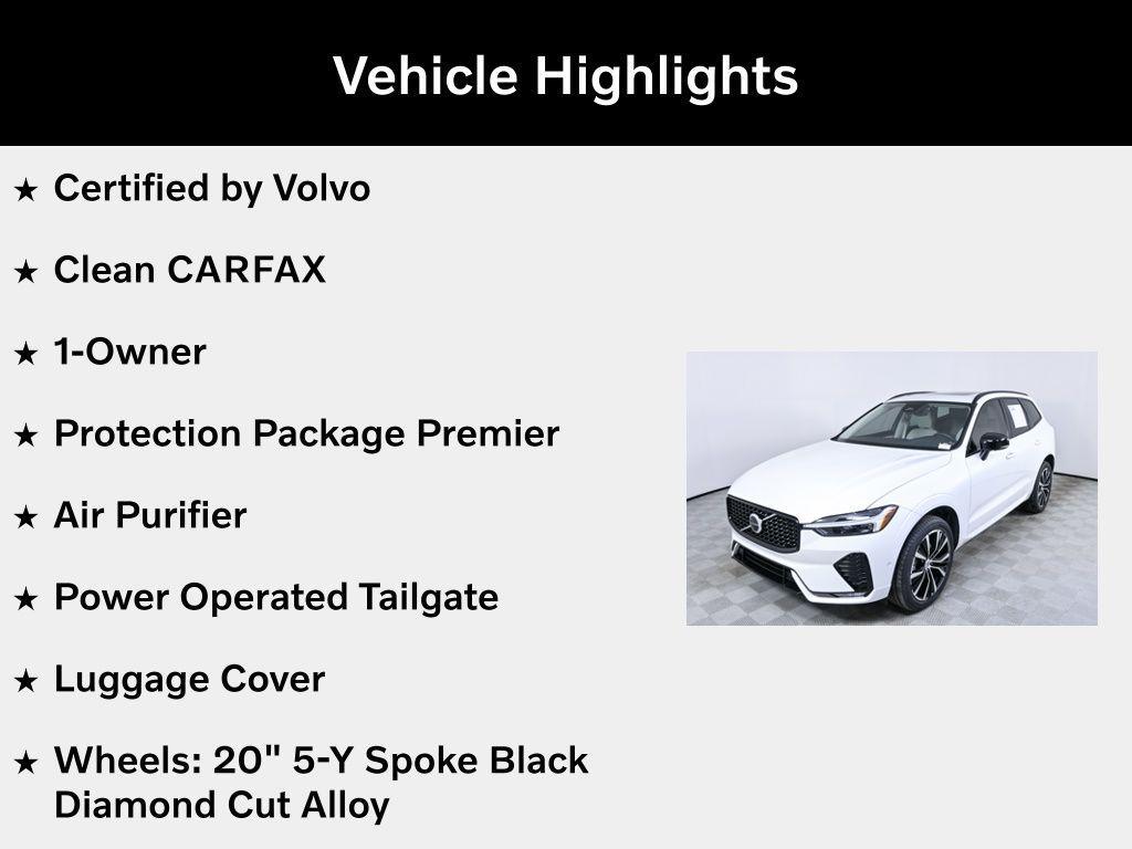 used 2023 Volvo XC60 car, priced at $35,454