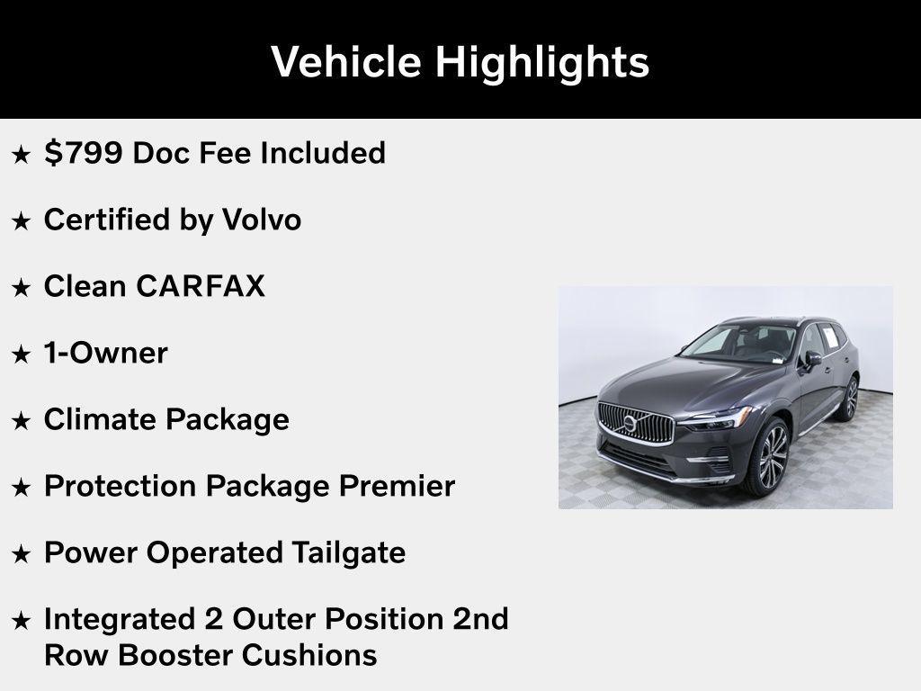 used 2023 Volvo XC60 car, priced at $37,805