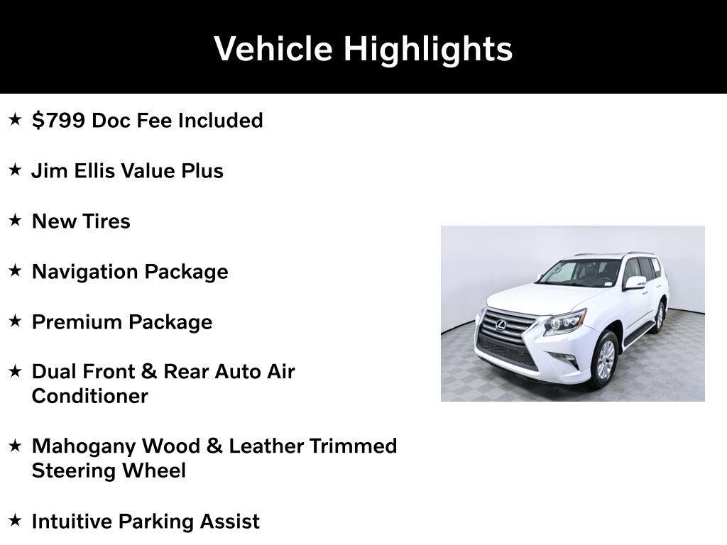 used 2019 Lexus GX 460 car, priced at $34,348