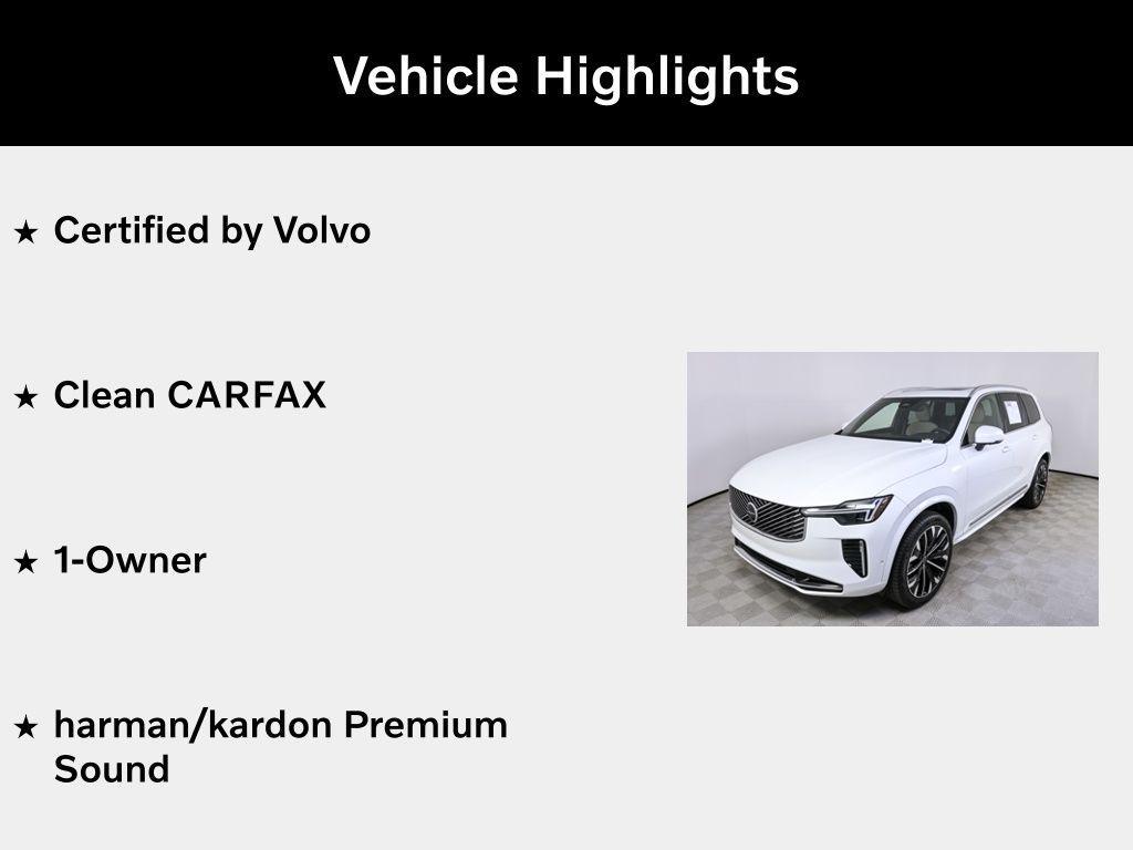 used 2025 Volvo XC90 car, priced at $51,580