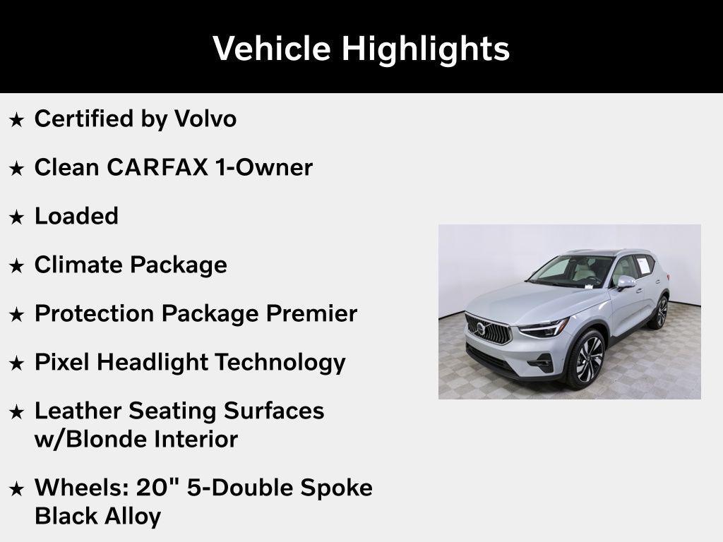 used 2025 Volvo XC40 car, priced at $38,526