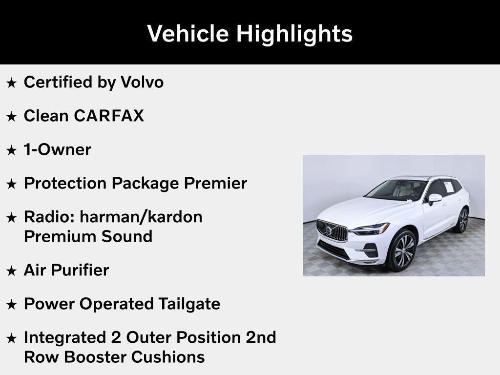 used 2023 Volvo XC60 car, priced at $31,629