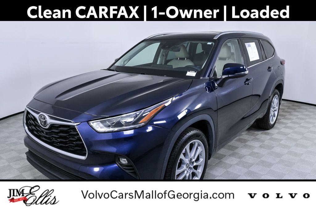 used 2021 Toyota Highlander car, priced at $26,874