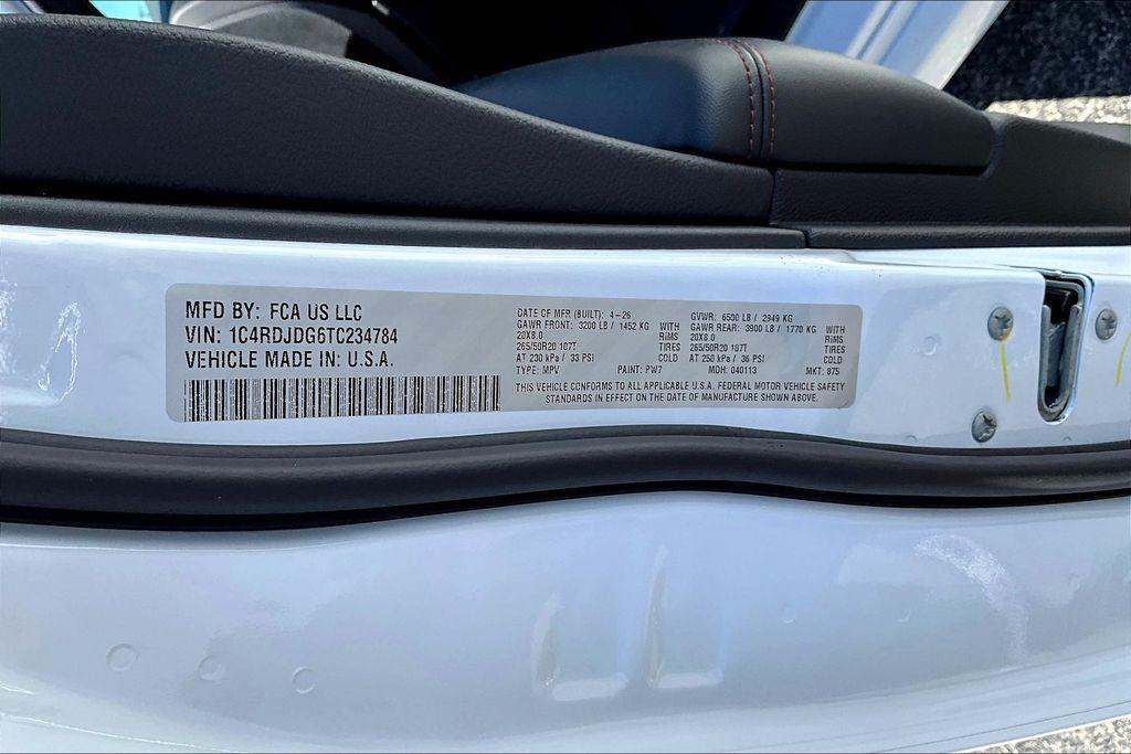 new 2026 Dodge Durango car, priced at $39,585