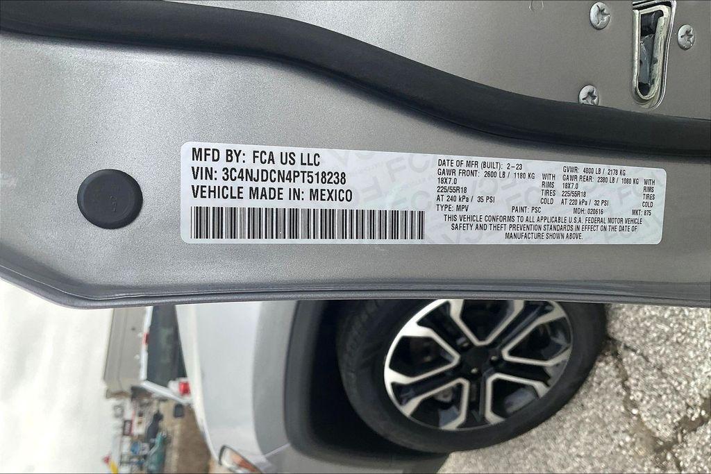 used 2023 Jeep Compass car, priced at $22,985