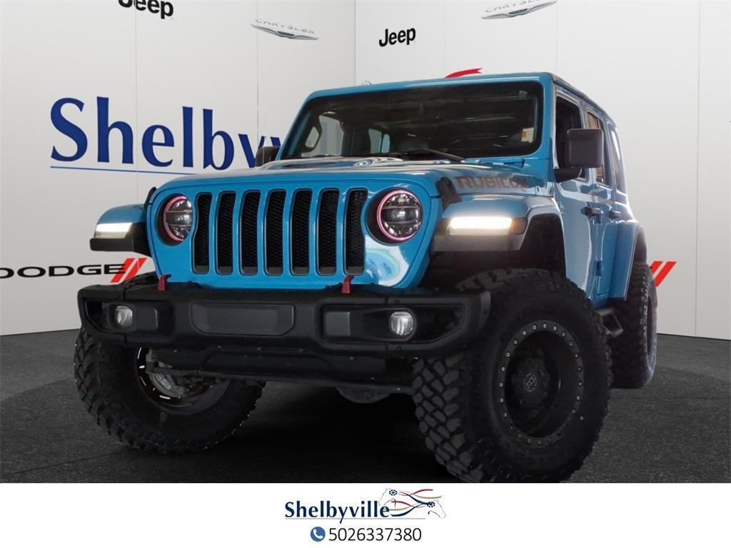 used 2021 Jeep Wrangler Unlimited car, priced at $27,668