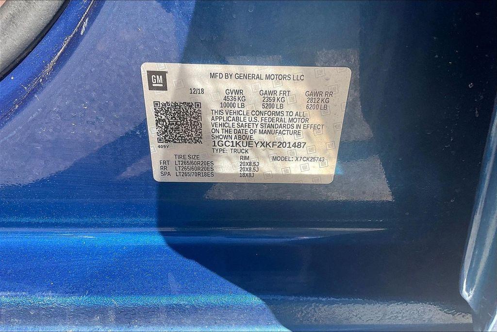 used 2019 Chevrolet Silverado 2500 car, priced at $52,850