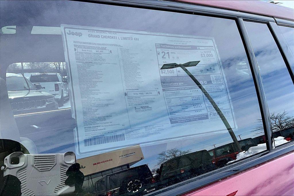 new 2025 Jeep Grand Cherokee L car, priced at $50,255