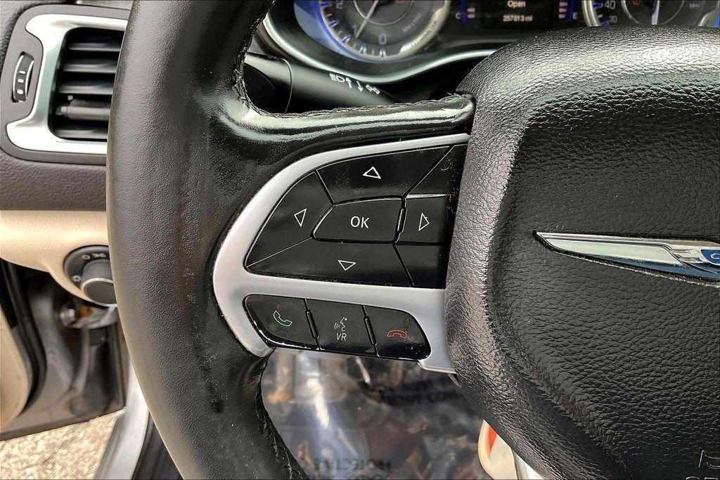 used 2015 Chrysler 200 car, priced at $6,875