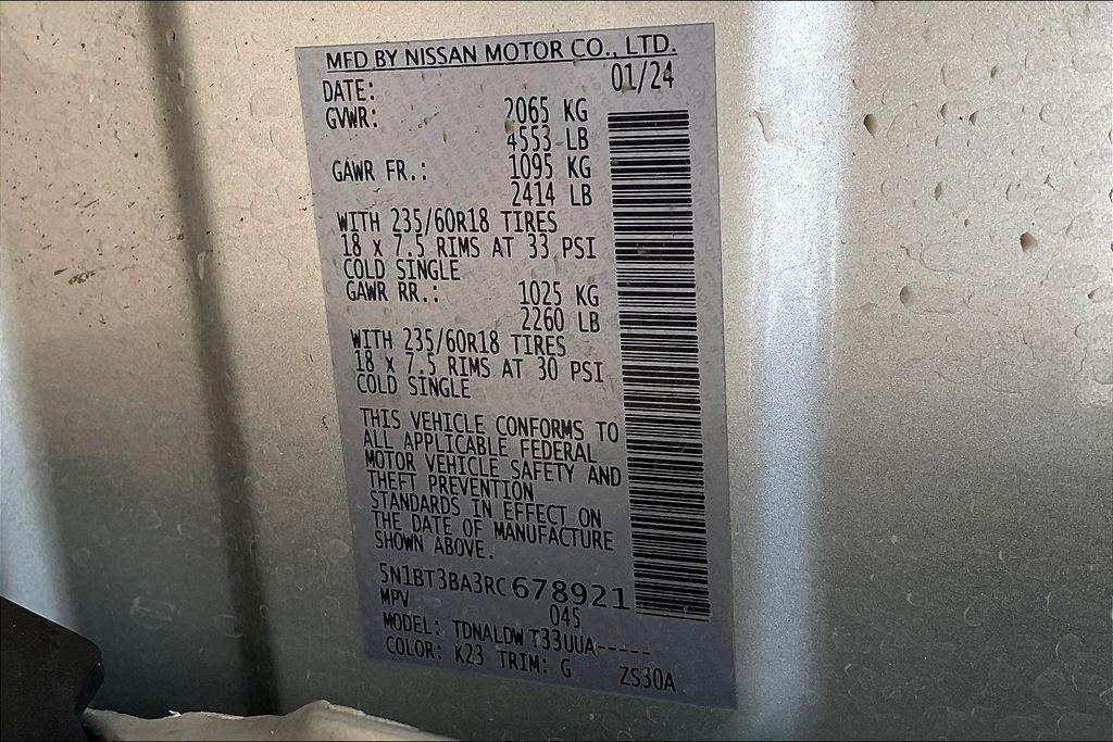 used 2024 Nissan Rogue car, priced at $19,187