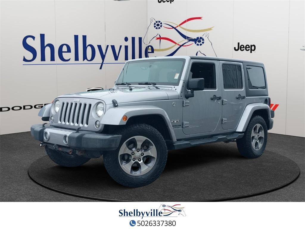 used 2016 Jeep Wrangler Unlimited car, priced at $14,699