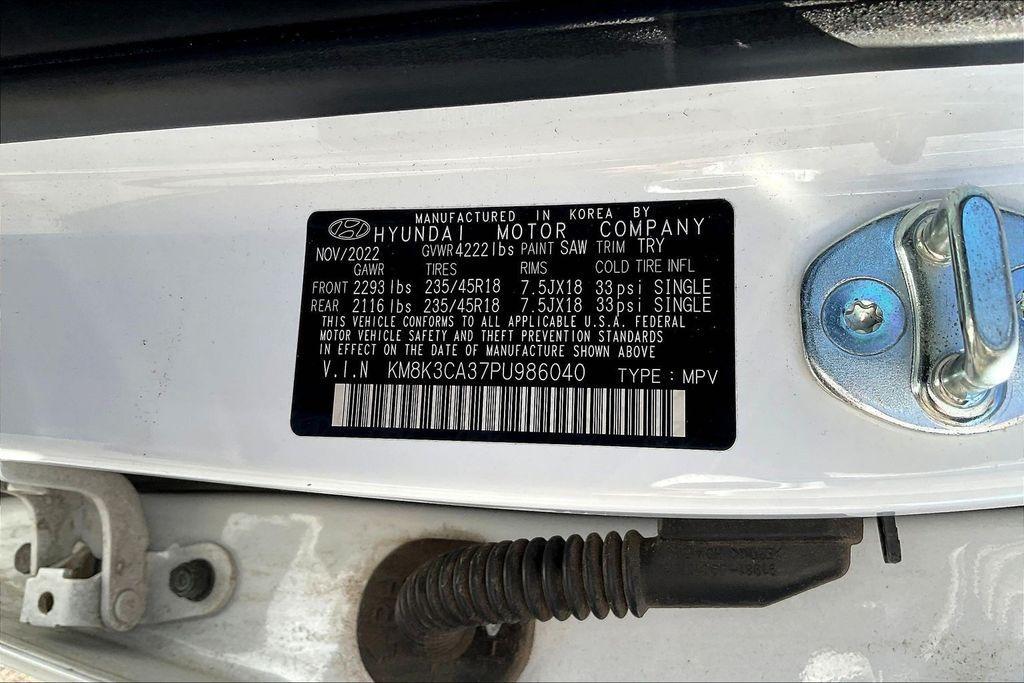 used 2023 Hyundai Kona car, priced at $19,853