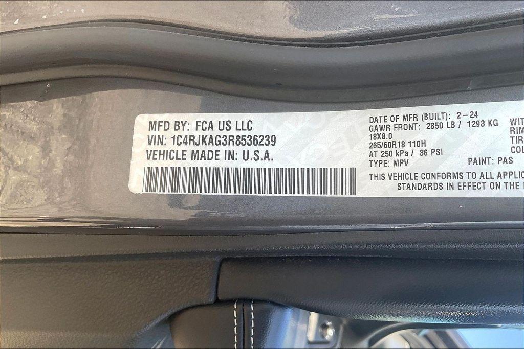 used 2024 Jeep Grand Cherokee L car, priced at $29,974