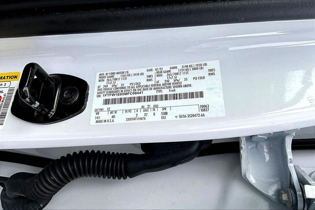 used 2021 Ford F-150 car, priced at $31,979