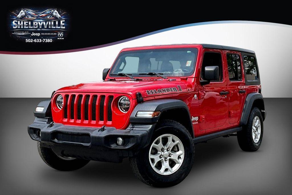 used 2021 Jeep Wrangler Unlimited car, priced at $24,880