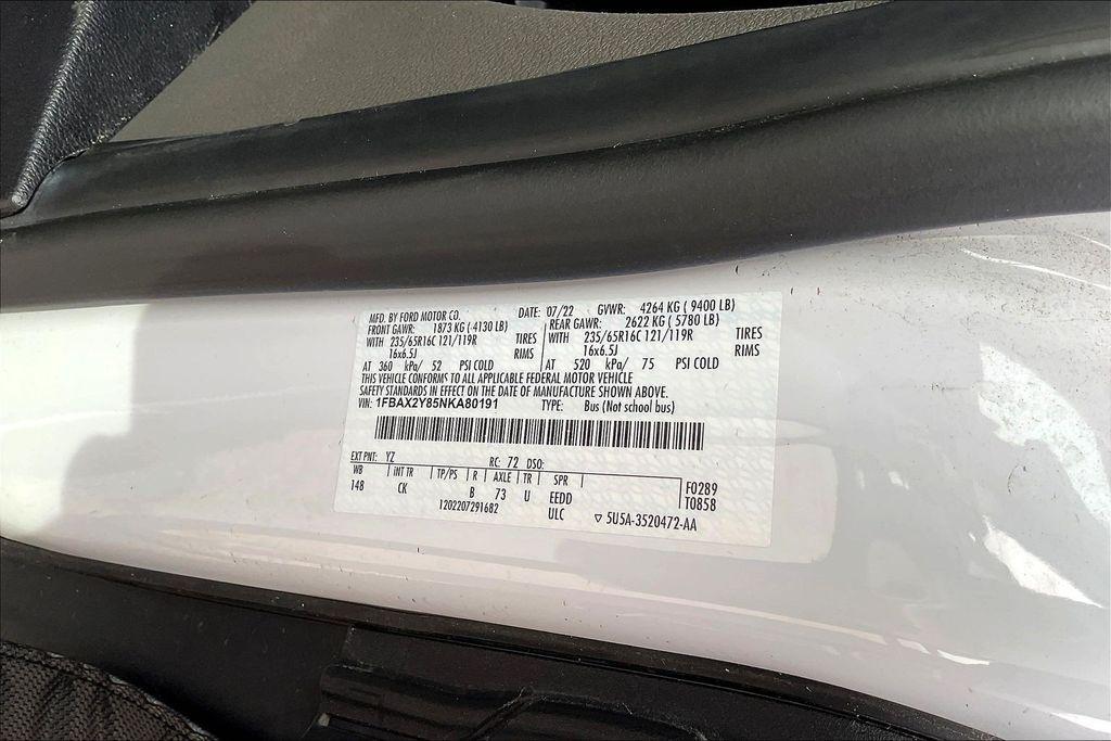 used 2022 Ford Transit-350 car, priced at $34,650