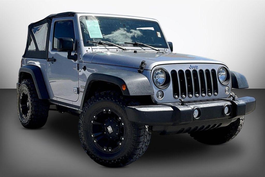 used 2016 Jeep Wrangler car, priced at $14,188