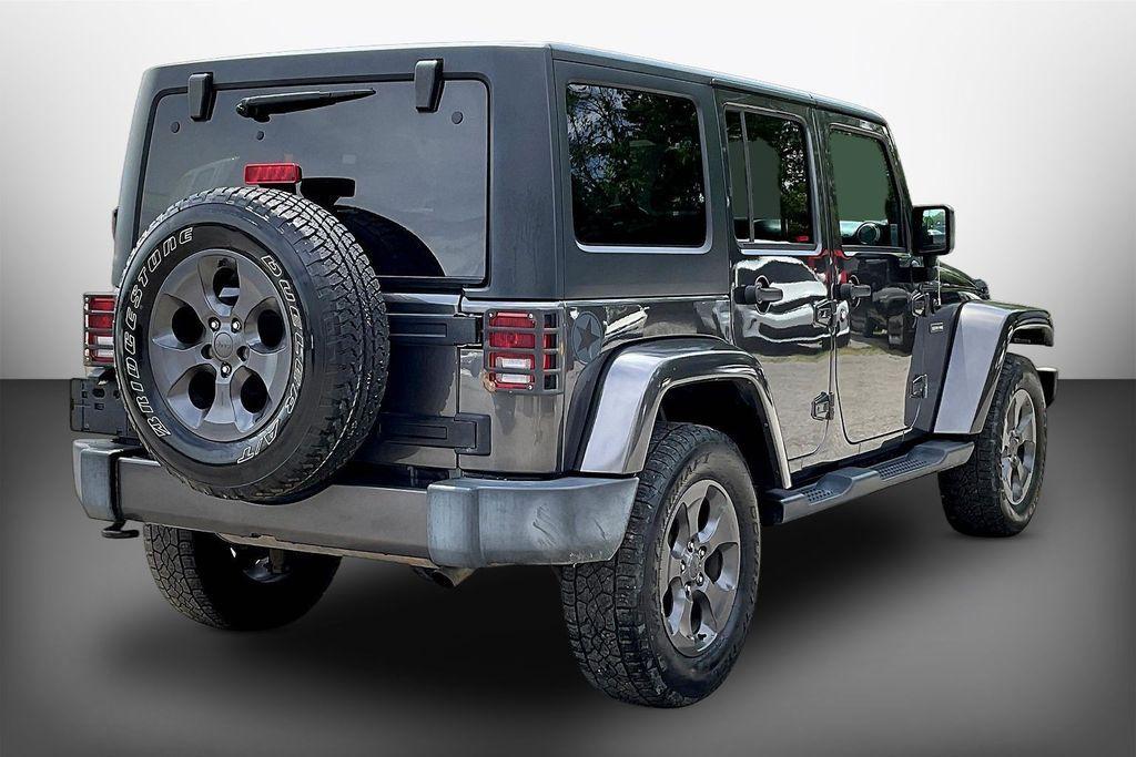 used 2017 Jeep Wrangler Unlimited car, priced at $19,619