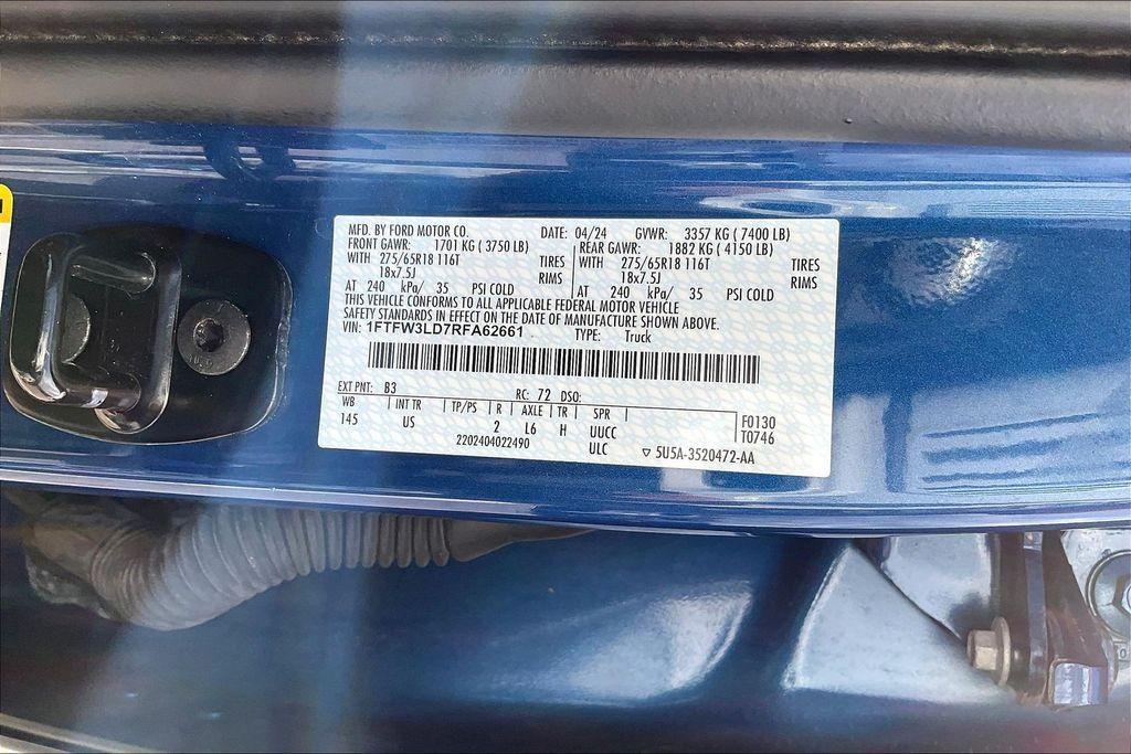 used 2024 Ford F-150 car, priced at $39,980