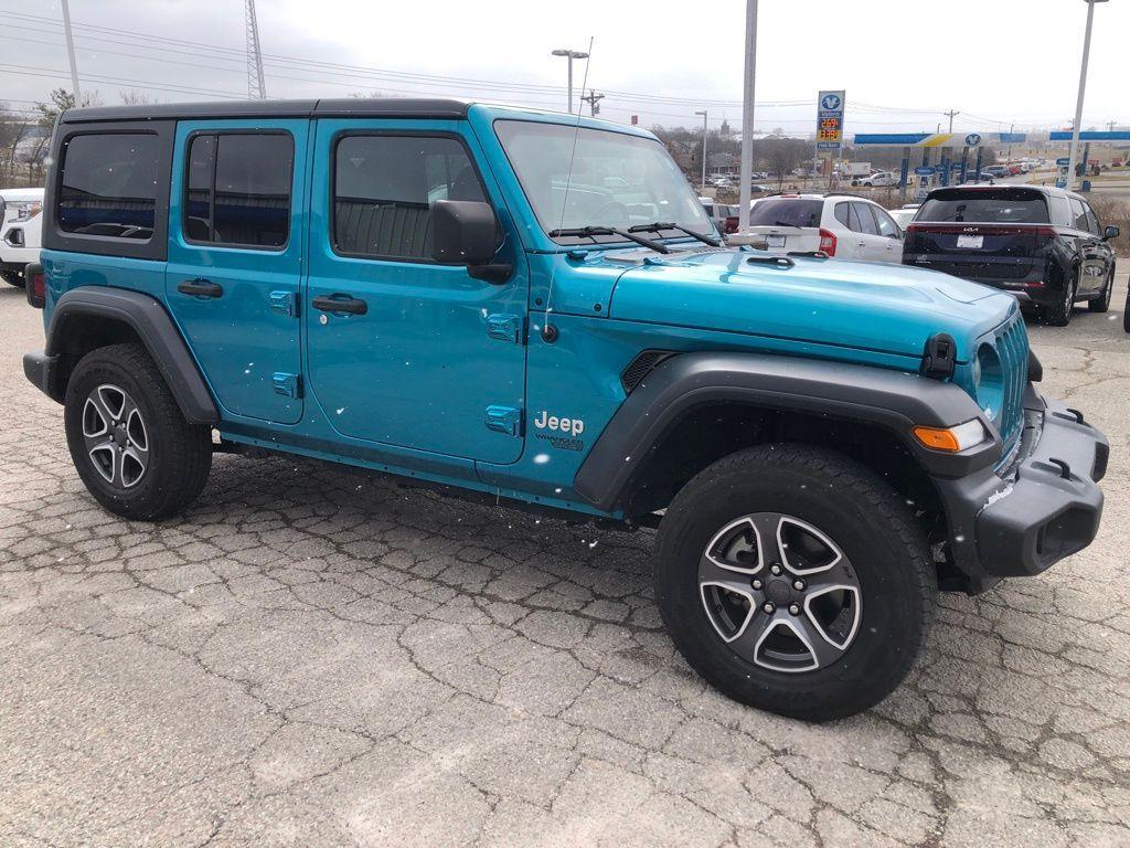 used 2020 Jeep Wrangler Unlimited car, priced at $25,425