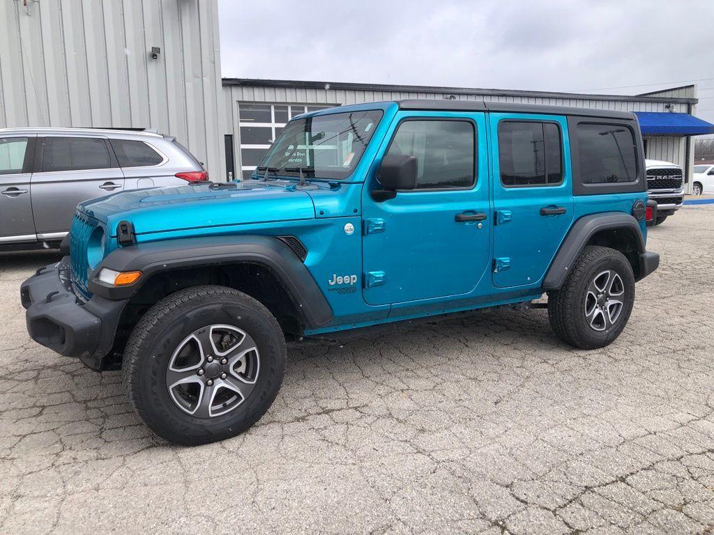 used 2020 Jeep Wrangler Unlimited car, priced at $25,425
