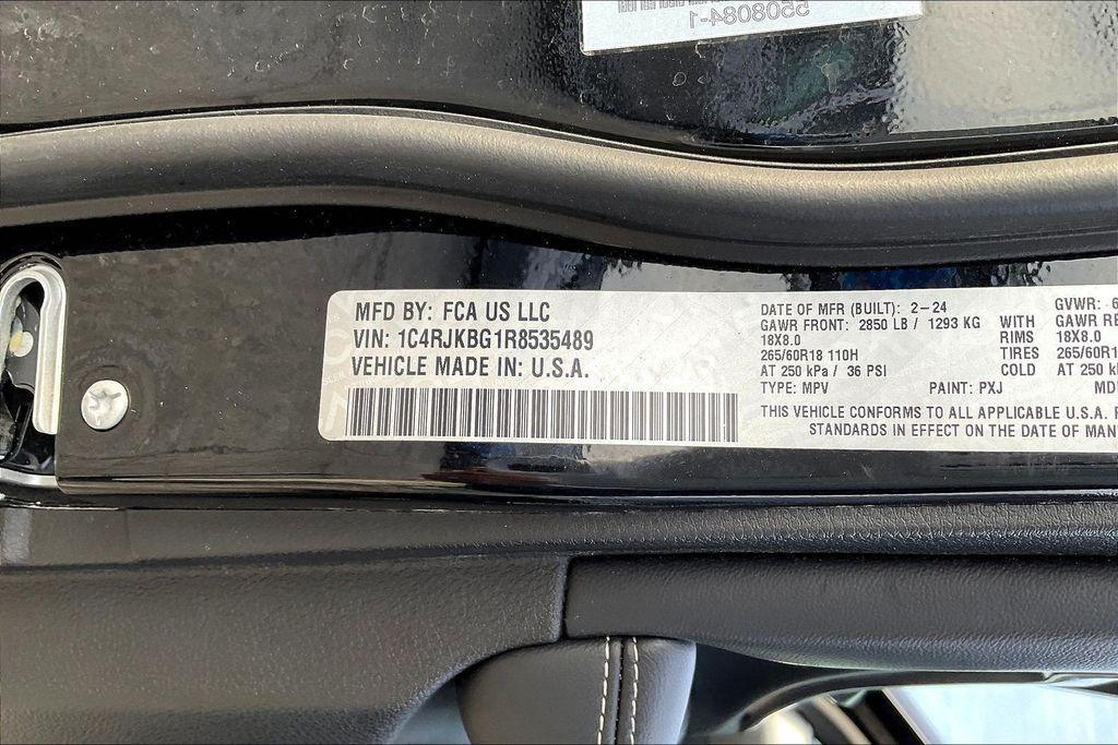 used 2024 Jeep Grand Cherokee L car, priced at $31,489