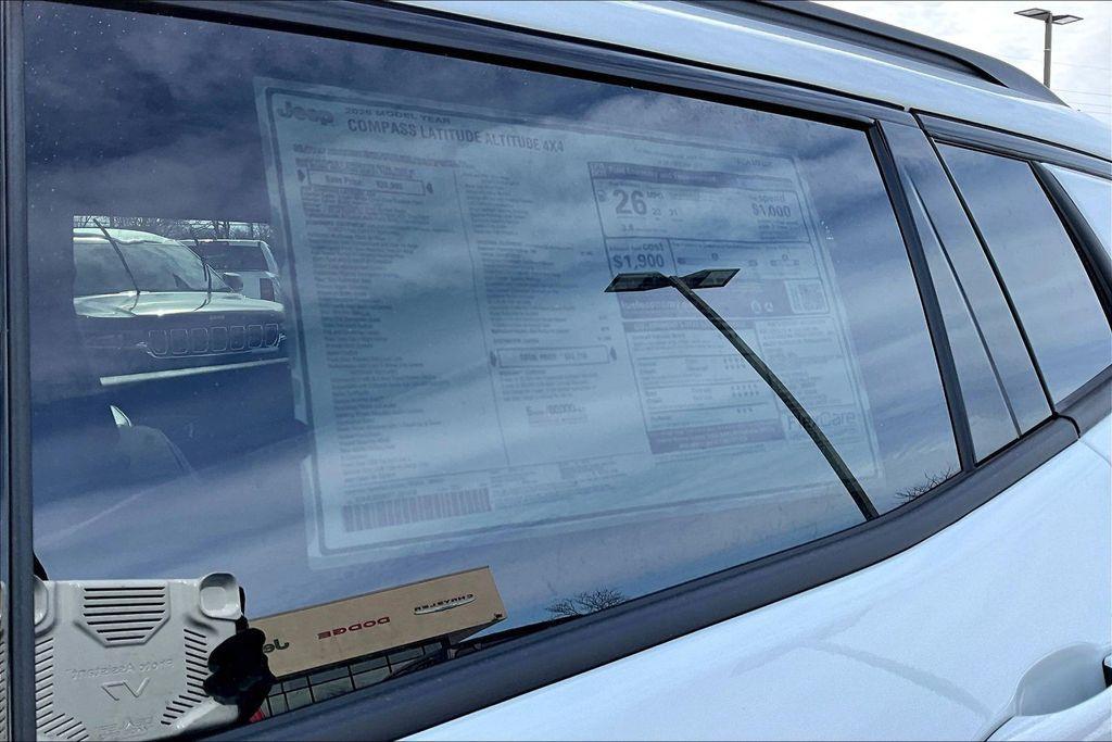 new 2026 Jeep Compass car, priced at $28,210