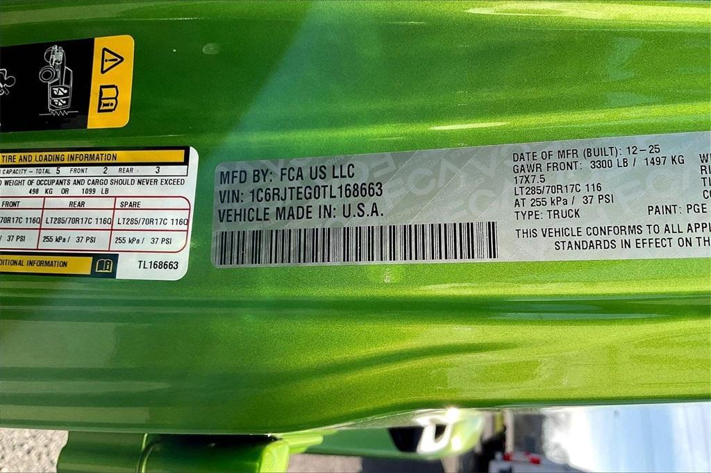 new 2026 Jeep Gladiator car, priced at $51,475