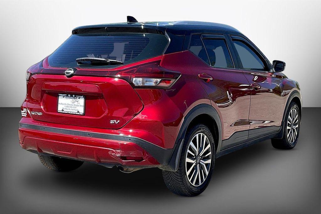 used 2022 Nissan Kicks car, priced at $12,495