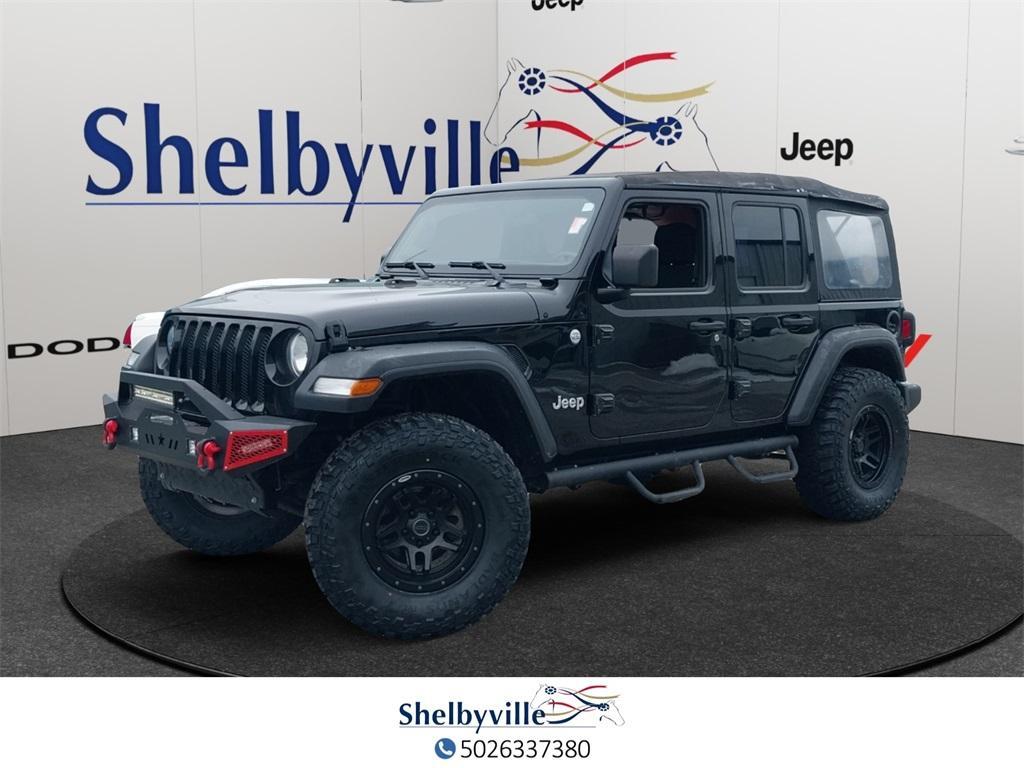 used 2018 Jeep Wrangler Unlimited car, priced at $20,499